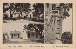 Pointe Place Cabins Postcard