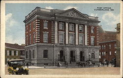 Post Office Cumberland, MD Postcard Postcard