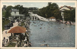 Hershey Park Swimming Pool Postcard