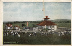 Round Barn Hershey, PA Postcard Postcard