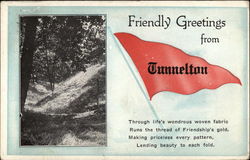 Friendly Greetings from Tunnelton Postcard