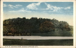 H. P. A. Clausen Pond Postcard