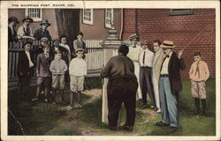 The Whipping Post Dover, DE Postcard Postcard