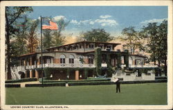 Lehigh Country Club Postcard