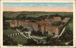 Bird's-eye view, French Lick Springs Hotel Postcard