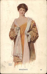 Debutante Postcard