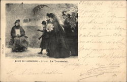 La Toussaint Art Postcard Postcard