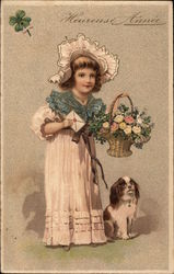 HeureuseHeureuse Annee Postcard