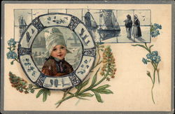 Dutch Child Postcard