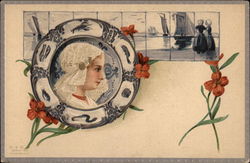 Young Dutch Girl Postcard