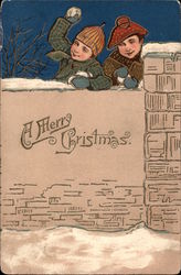 A Merry Christmas Postcard