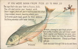 Pisces Postcard