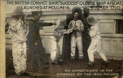 The British Convict Ship "Success" Boats, Ships Postcard Postcard