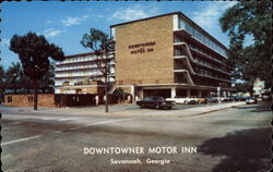 Downtowner Motor Inn Postcard