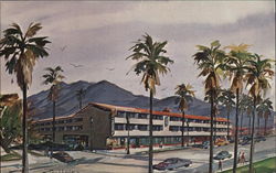 El Patio Motor Hotel Santa Barbara, CA Postcard Postcard