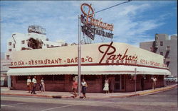 Parham's Restaurant Postcard