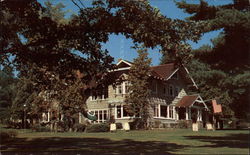 Bay Crest Manor, Lake Winnisquam Postcard