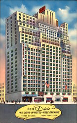 Hotel Dixie New York, NY Postcard Postcard