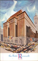 The Hotel Roosevelt New York, NY Postcard Postcard