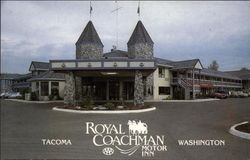 Royal Coachman Motor Inn Postcard