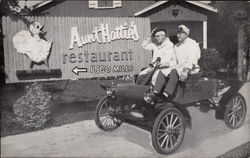 Aunt Hattie's Restaurant Postcard