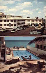 The Crillon of Surfside - Hotel and Apartments Florida Postcard Postcard