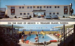 Windjammer apts. Motel Postcard