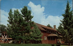 Deeracres Lodge on Big Deer Lake Effie, MN Postcard Postcard