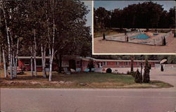 Flamingo Motel Mackinaw City, MI Postcard Postcard