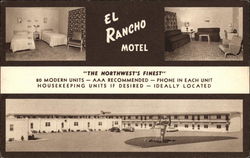 El Rancho Motel Postcard