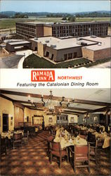 Ramada Inn Northwest - Featuring the Catalonian Dining Room Postcard