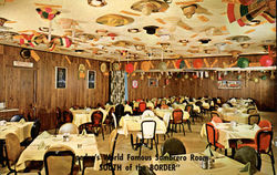 Pedro's World Famous Sombrero Room - South of the Border Dillon, SC Postcard Postcard