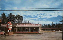 The Gable's Motel and Restaurant Florence, SC Postcard Postcard