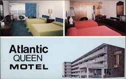 Atlantic Queen Motel Postcard