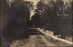 Street Through Town Postcard