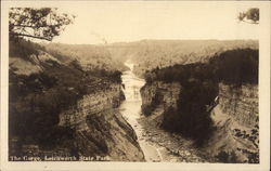 The Gorge, Letchworh State Park Postcard