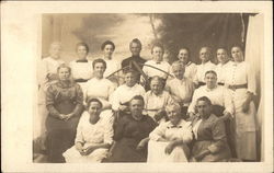 Group of Women in Early 20th Century Dress Postcard Postcard