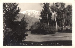 Old Baldy from Pomona College Campus California Postcard Postcard