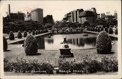 Pracas Paris Postcard