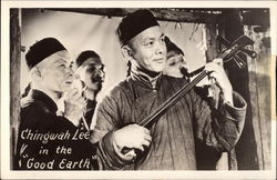 Chingwah Lee in the "Good Earth", Hand Signed Postcard