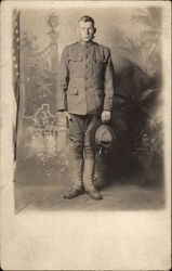 Soldier's Portrait Postcard