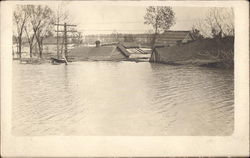 Flooding near Nashville, Tennessee Postcard Postcard