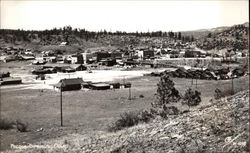 View of Town Pagosa Springs, CO Postcard Postcard