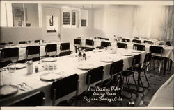 Los Banos Hotel Dining Room Pagosa Springs, CO Postcard Postcard