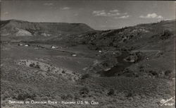 On Gunnison River - Highway US 50 Sapinero, CO Postcard Postcard