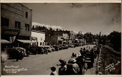 Main Street Pagosa Springs, CO Postcard Postcard