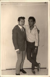 Two Young Thai Men - Gay Interest Postcard Postcard