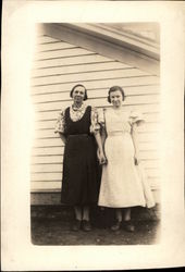 Two Women Postcard Postcard