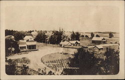 View From Church Postcard