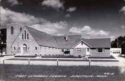 First Lutheran Church Pipestone, MN Postcard Postcard